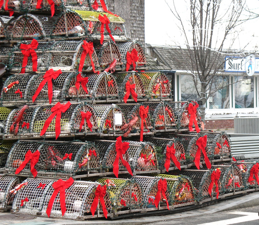 lobster trap christmas tree